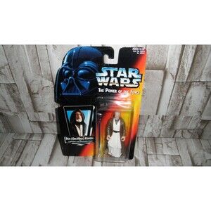 NEW 1995 VINTAGE KENNER, STAR WARS THE POWER OF THE FORCE BEN (OBI-WAN) KENOBI